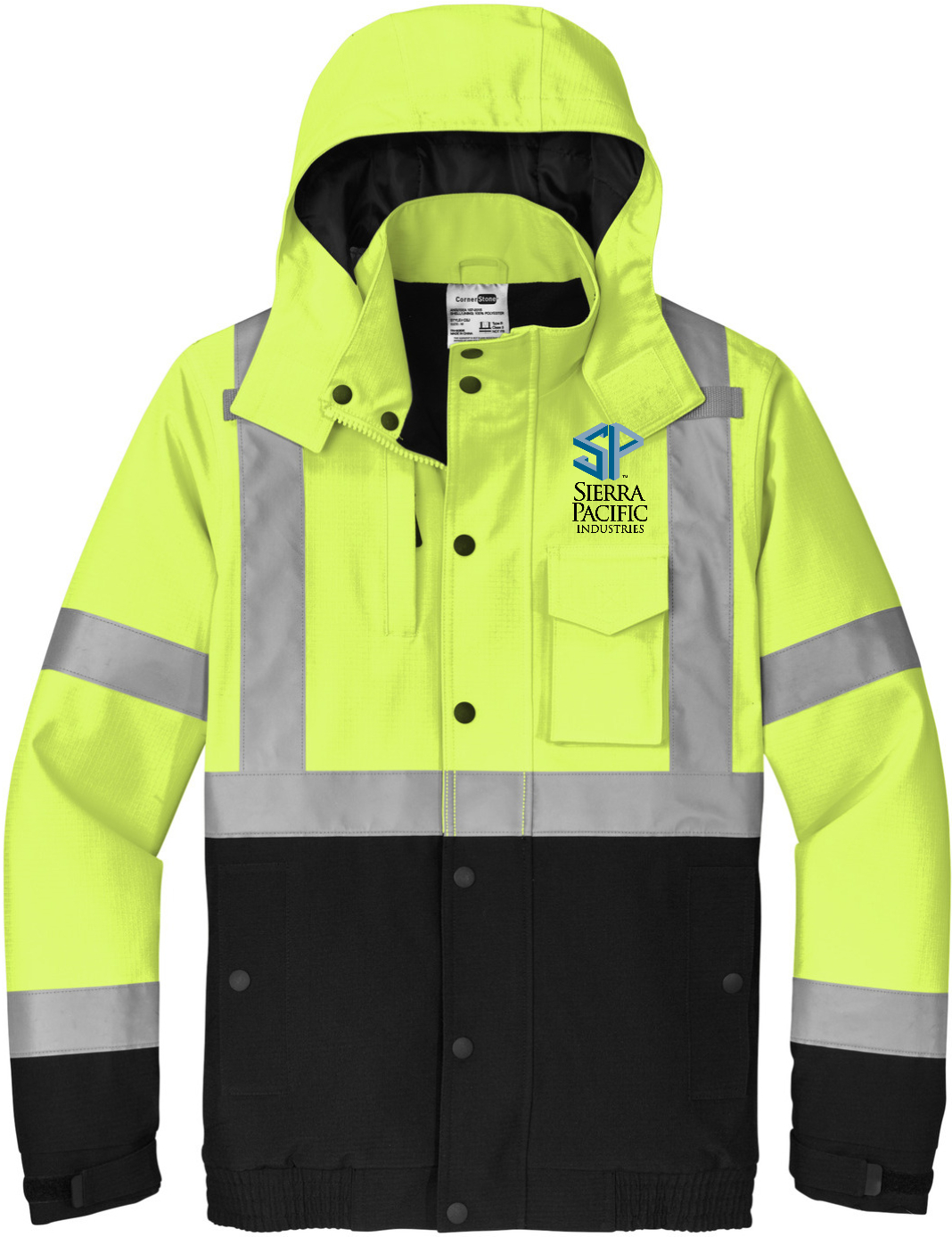 CSJ501 - CornerStone® ANSI 107 Class 3 Waterproof Insulated Ripstop Bomber Jacket