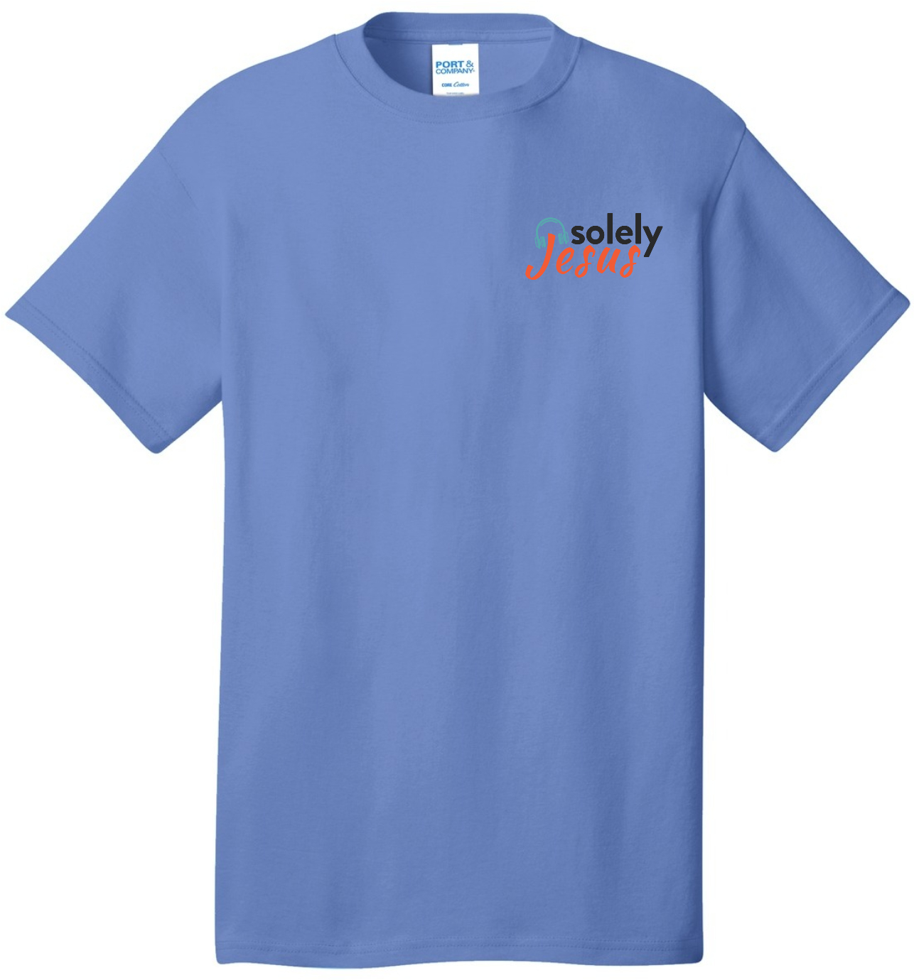 Solely Jesus Pocket Print Logo Shirt