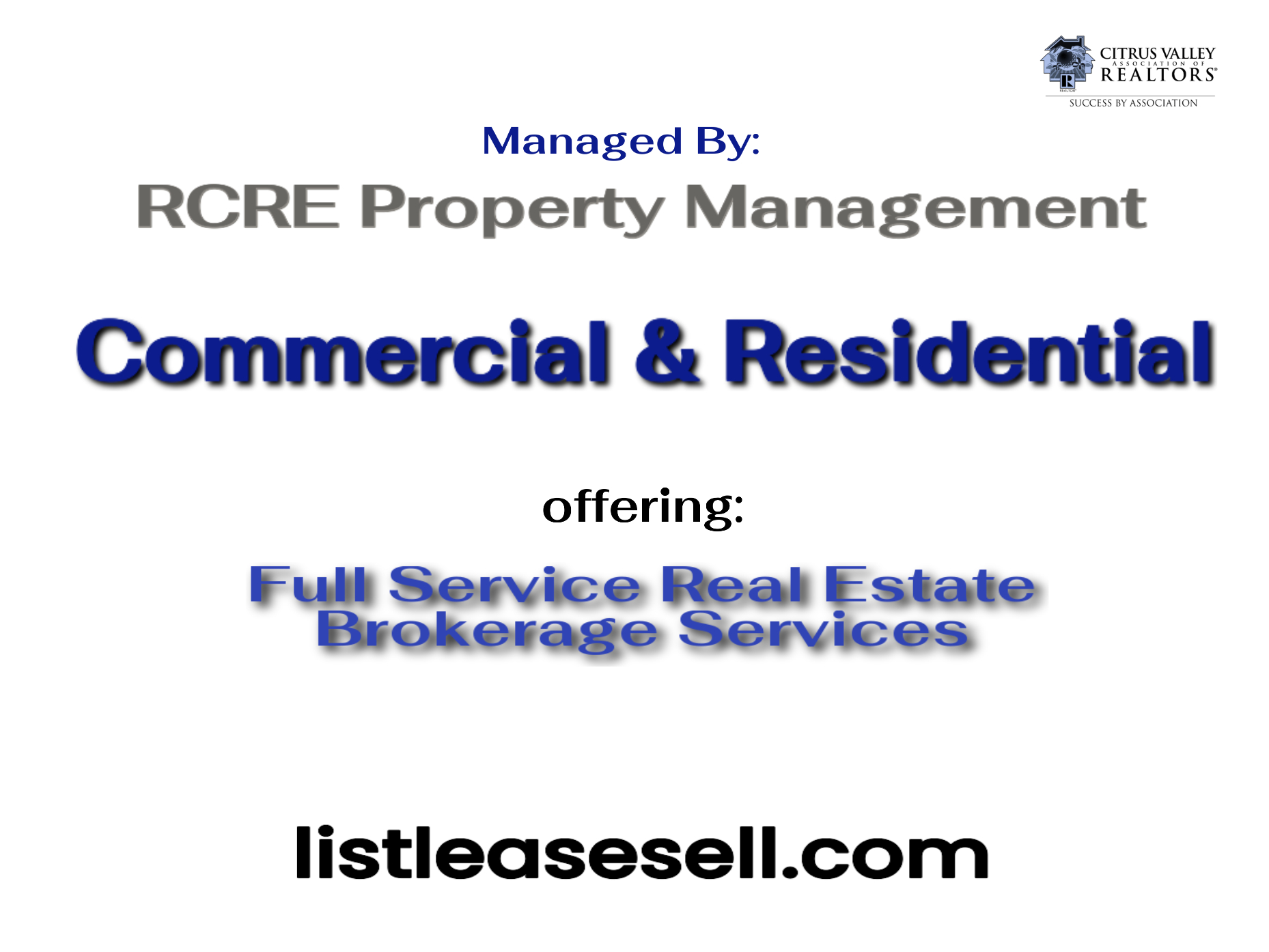 RCRE Property Management