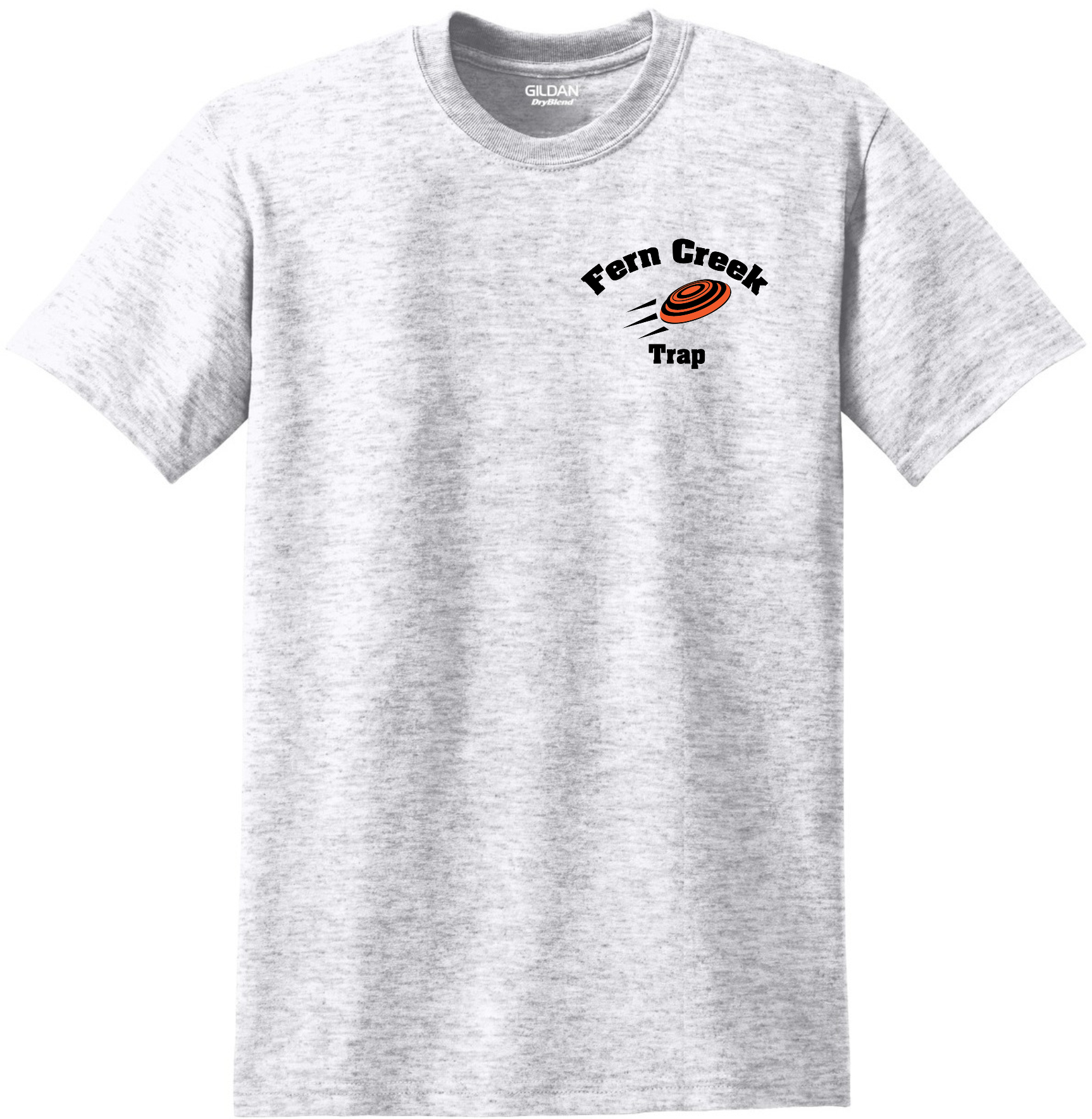 Fern Creek Trap – Gildan® – DryBlend® 50 Cotton/50 Poly T-Shirt (Black Logo)