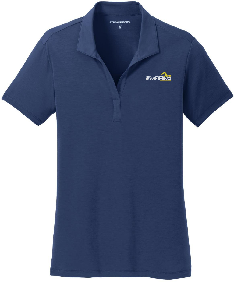 WV Swim EMB on LADIES Soft Touch polo