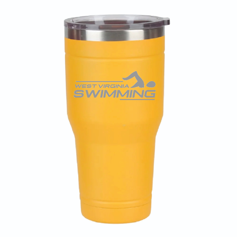 WV Swimming 30 oz Tumbler