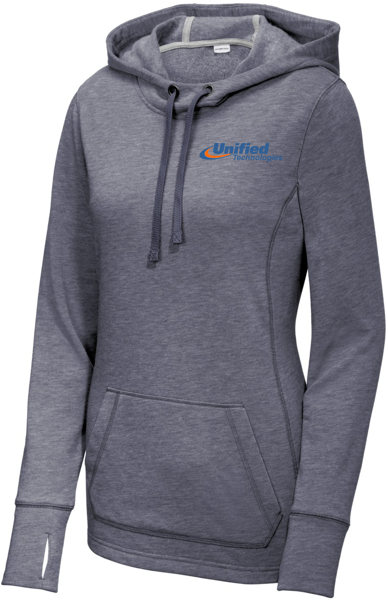 Sport-Tek ® Ladies PosiCharge ® Tri-Blend Wicking Fleece Hooded Pullover - LST296