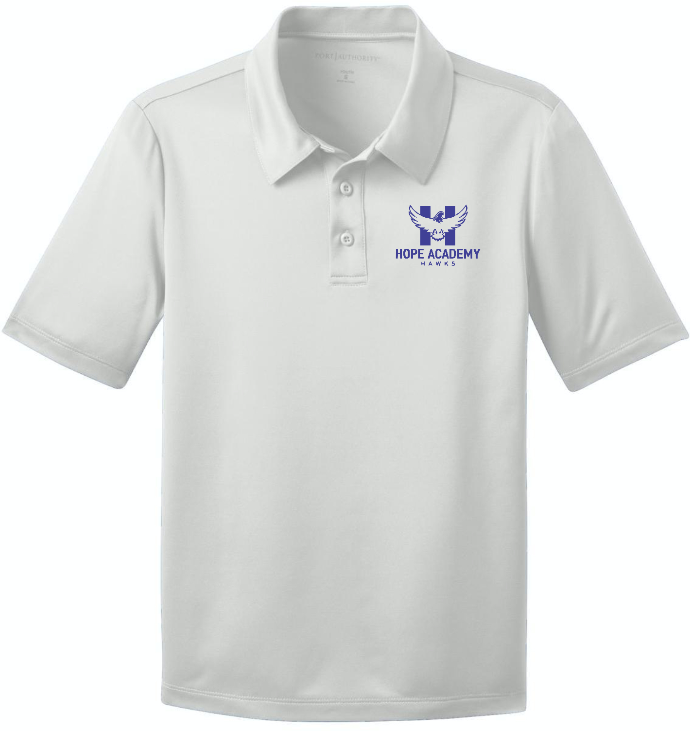Hope Academy Youth Silk Drifit Polo