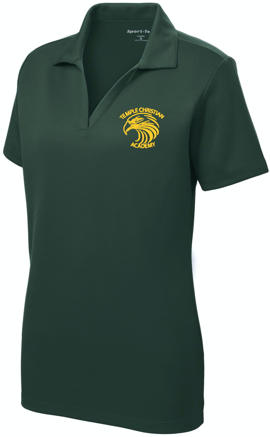 Temple Ladies Racer Mesh Drifit Polo