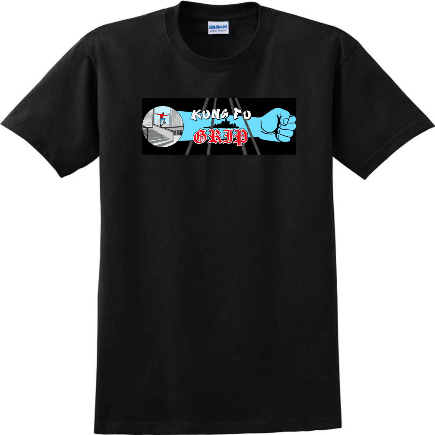 fist blk T