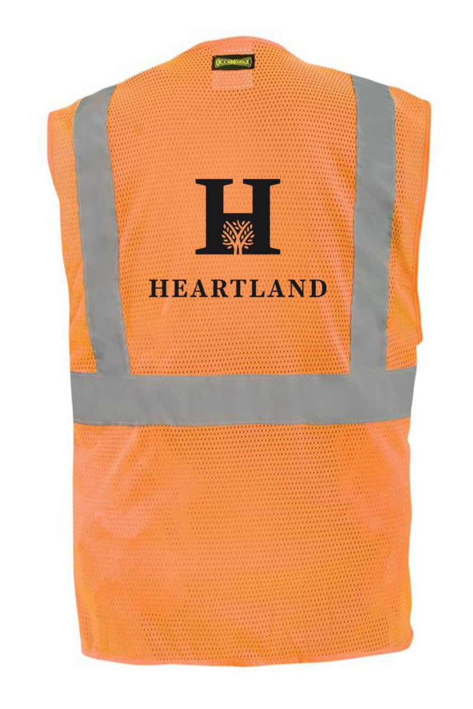 Heartland Safety Vests With Badge Pocket