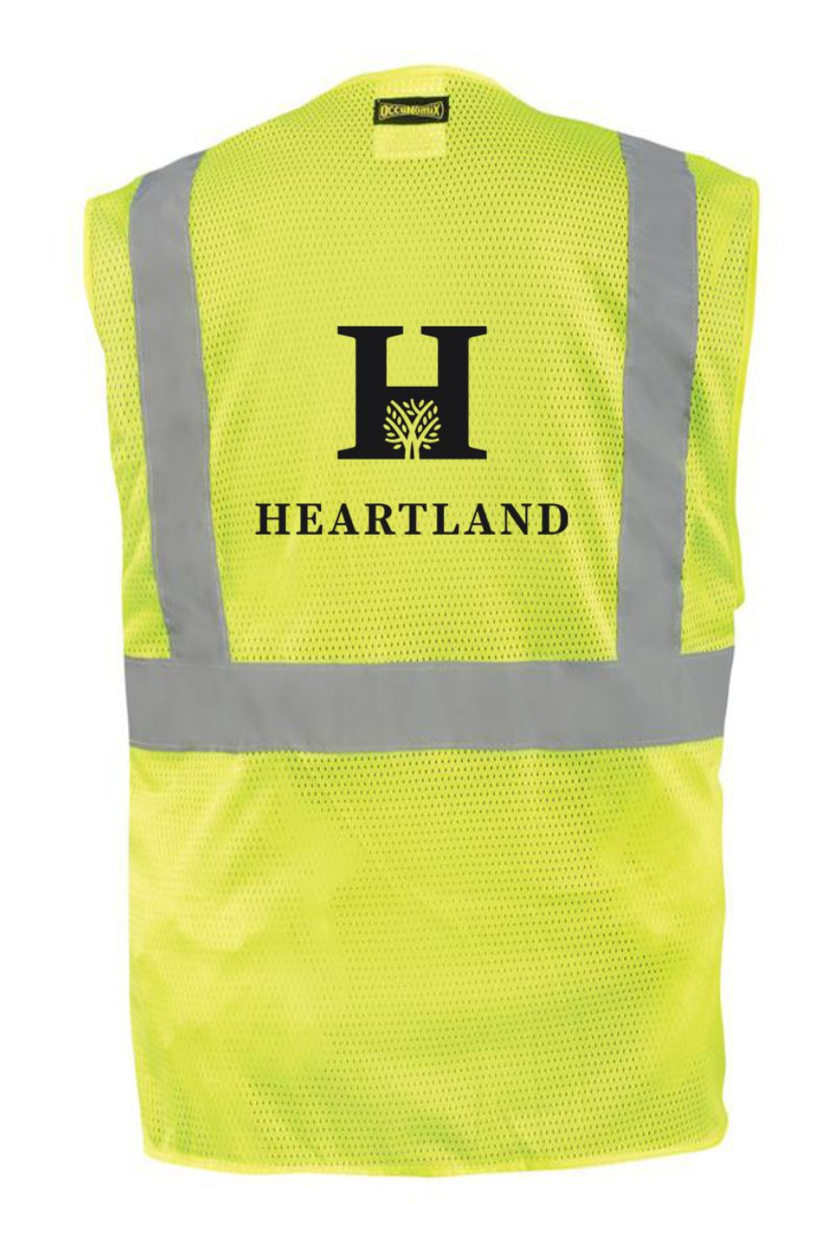 Heartland Safety Vests No Badge Pocket