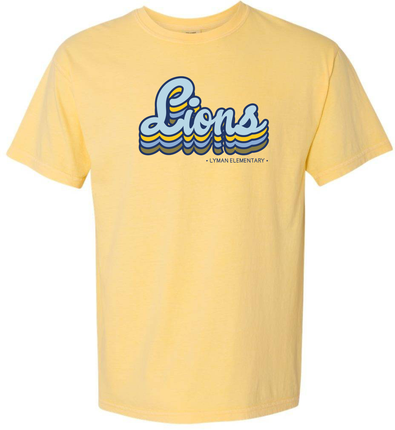 Adult Comfort Colors "Lions" Design