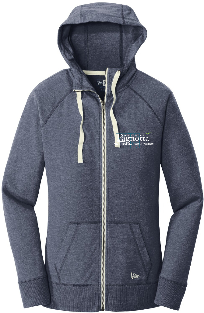 New Era Ladies' Sueded Cotton Full Zip Hoodie