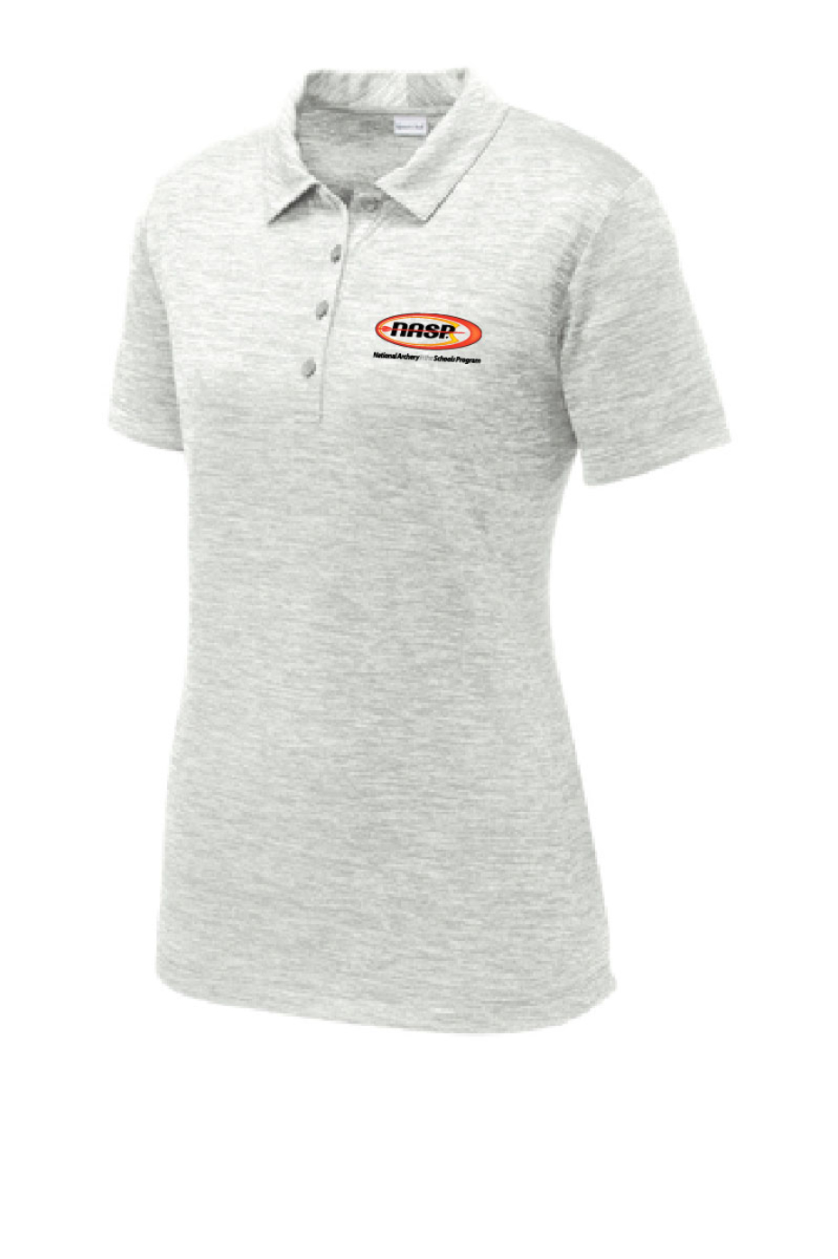 NASP® - Sport-Tek® Ladies PosiCharge® Electric Heather Polo - LST590