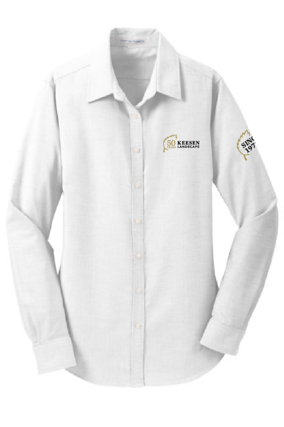 Keesen Ladies Port Authority SuperPro Oxford Shirt - L658