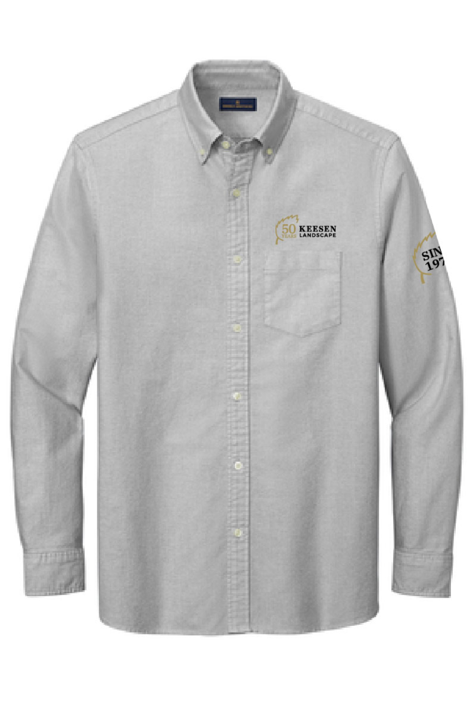 Keesen - Mens Brooks Brothers® Casual Oxford Cloth Shirt - BB18004