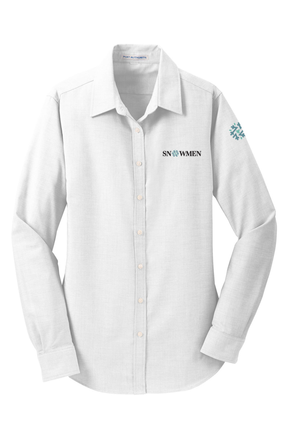 Snowmen Ladies Port Authority SuperPro Oxford Shirt - L658