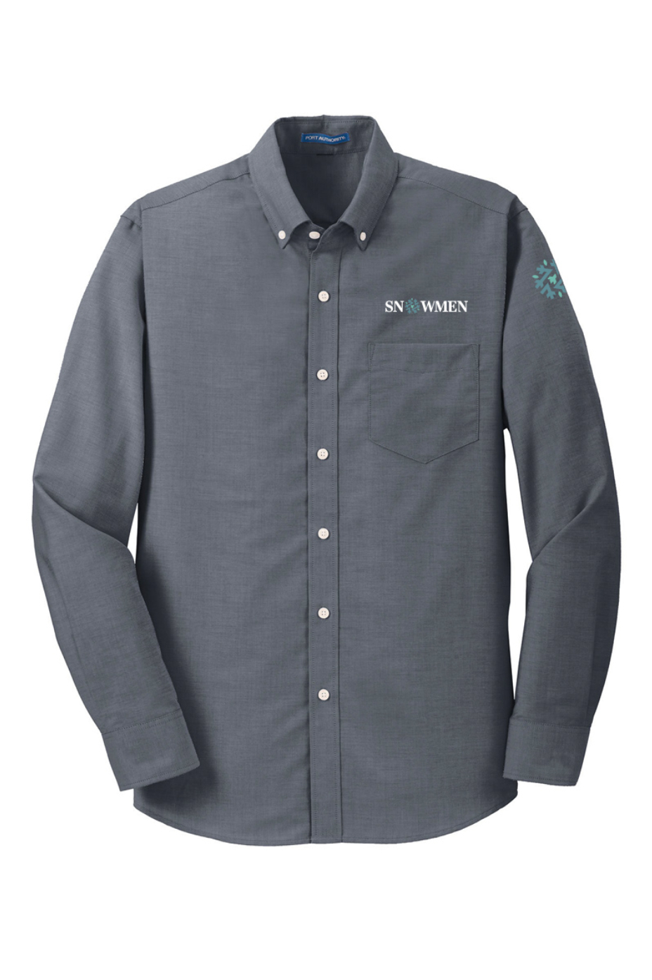 Snowmen Port Authority SuperPro Oxford Shirt - S658