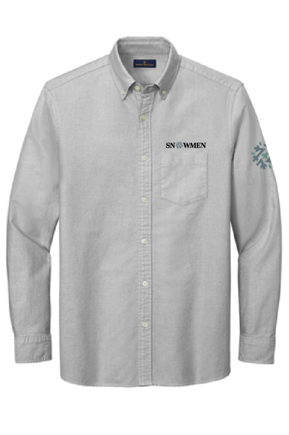 Snowmen - Mens Brooks Brothers® Casual Oxford Cloth Shirt - BB18004