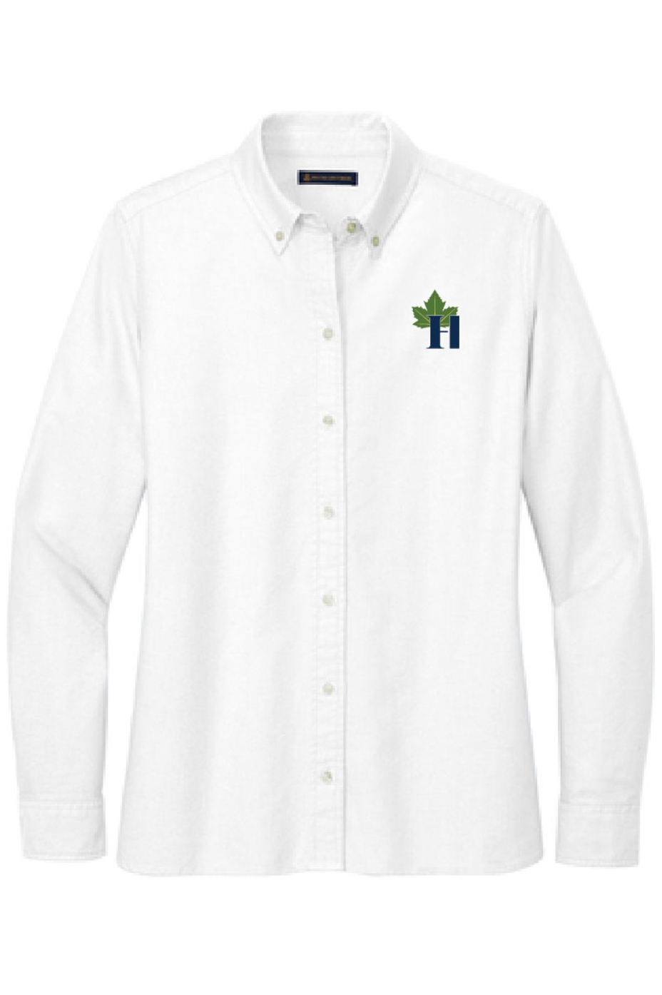 Hillenmeyer - Womens Brooks Brothers® Women’s Casual Oxford Cloth Shirt - BB18005