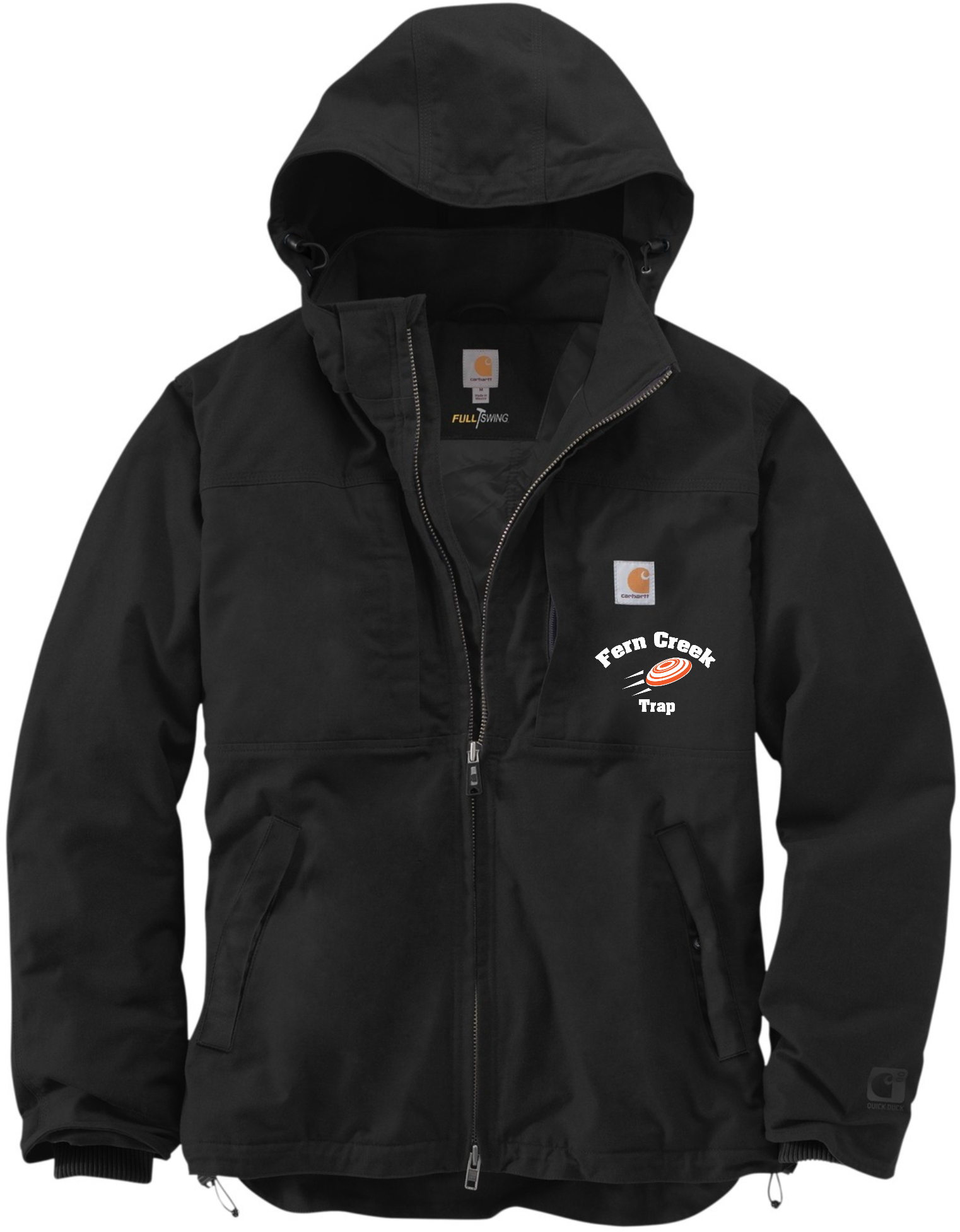 Carhartt® Full Swing® Cryder Jacket - CT102207 (White Logo) Screen Print