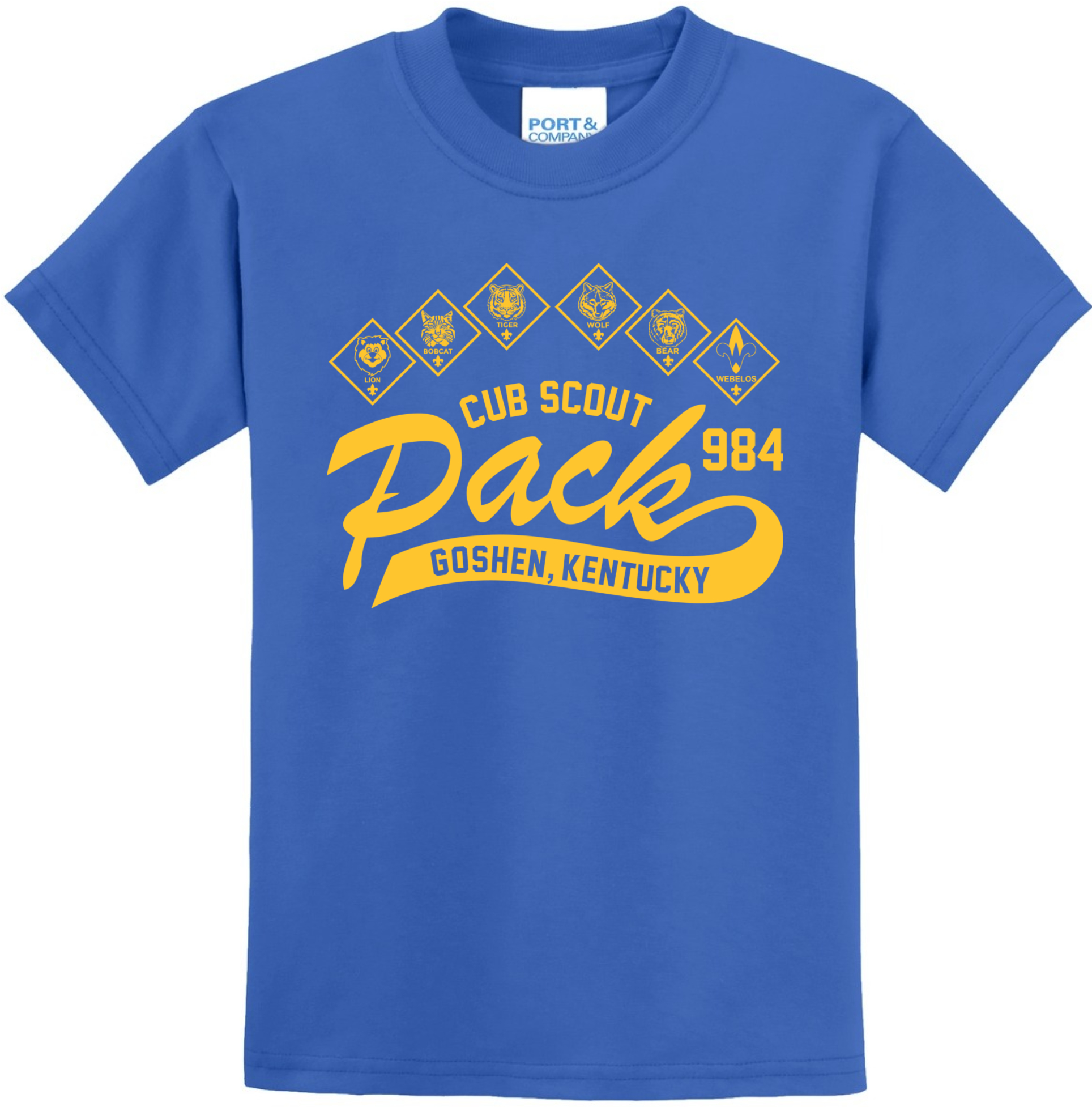 Port & Company® Youth Core Blend Tee - PC55Y