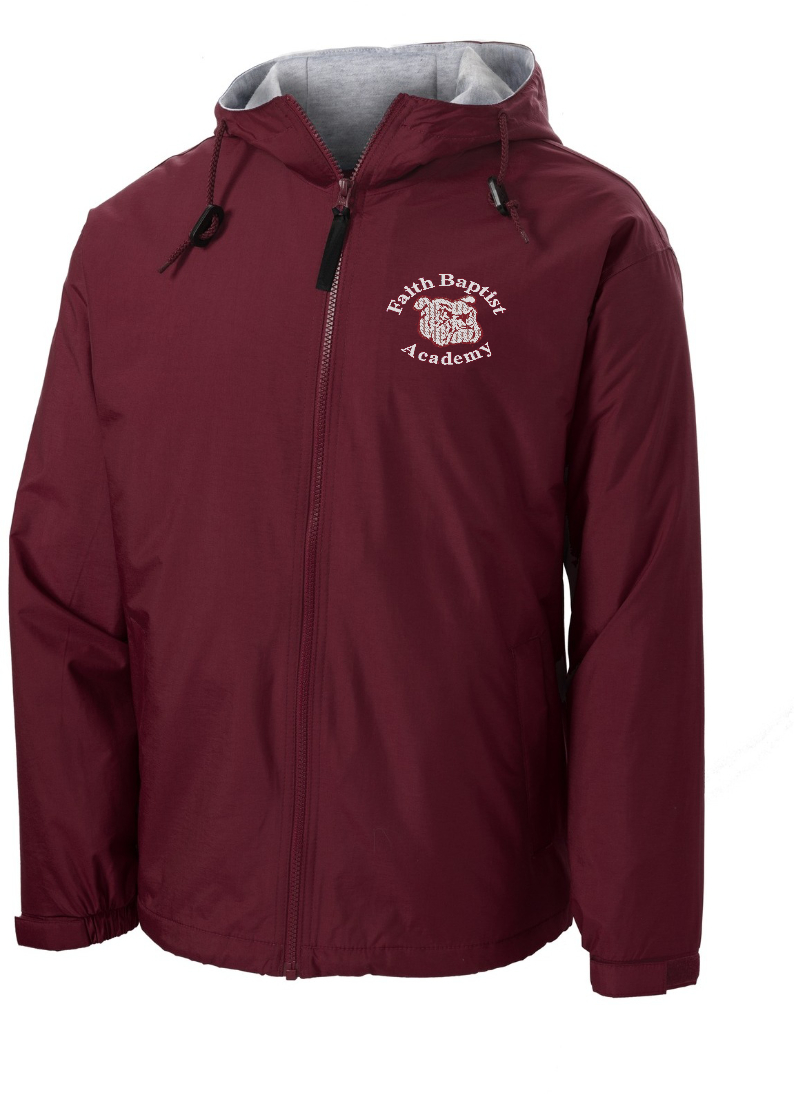 Adult Rain Jacket Faith Baptist