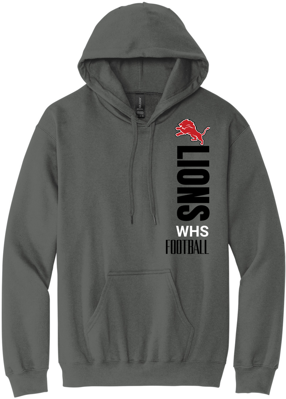 waco lions front and back hoodie
