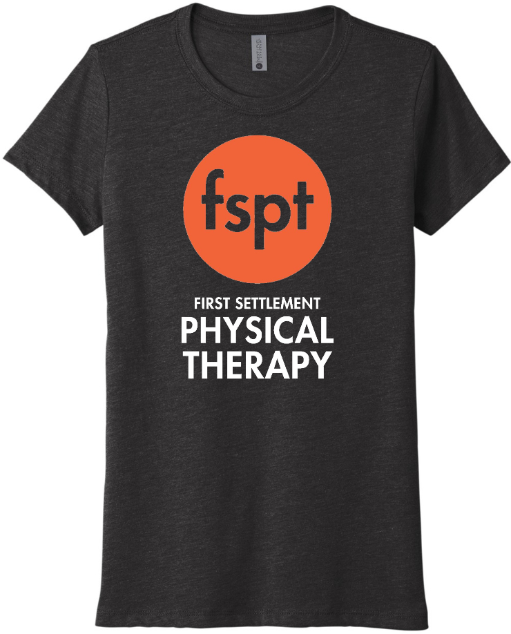 FSPT SCREENPRINT on LADIES TRIBLEND short sleeve tshirt