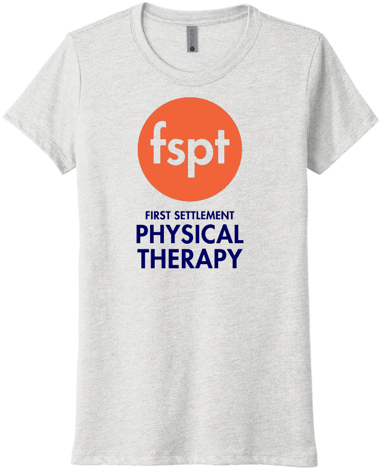 FSPT SCREENPRINT on LADIES TRIBLEND short sleeve tshirt