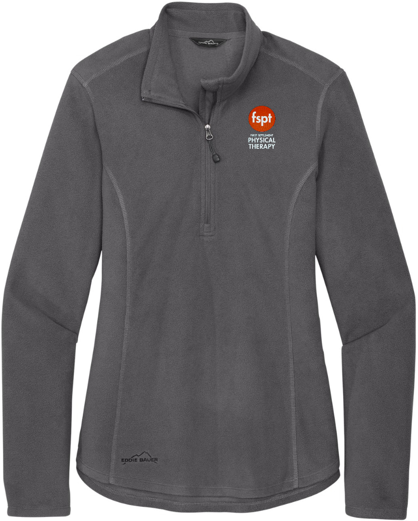 Eddie Bauer LADIES 1/2 ZIP Microfleece