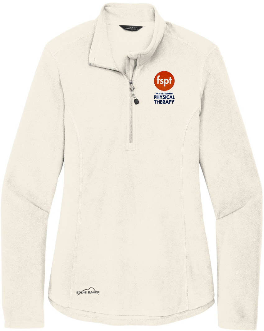 Eddie Bauer LADIES 1/2 ZIP Microfleece