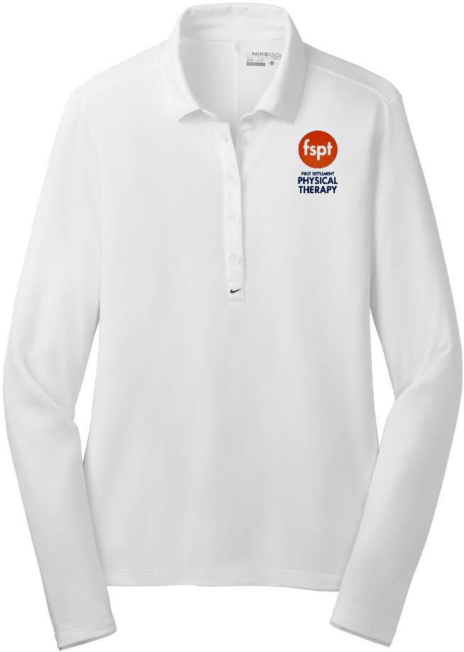 LADIES Nike Long Sleeve Polo