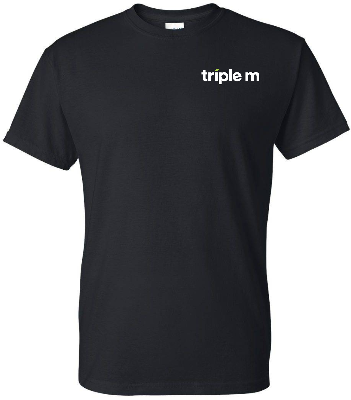 grey short sleeve with primary logo