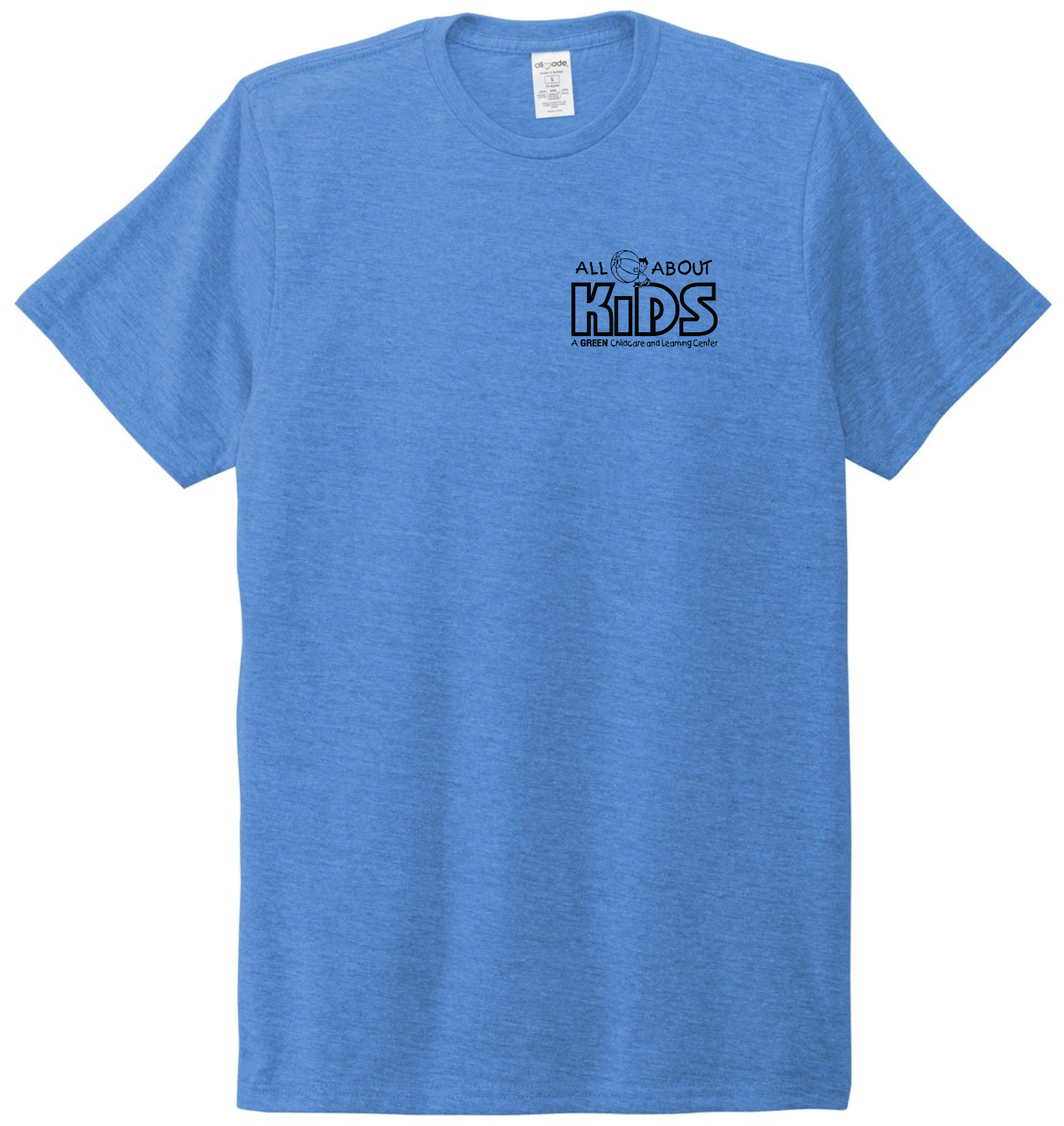 Allmade® Unisex Tri-Blend Tee – AL2004 (Black Logo)