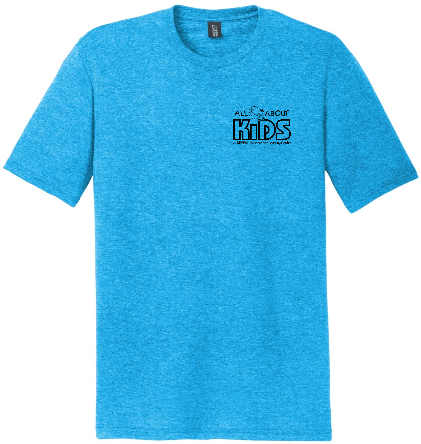 District ® Perfect Tri ® DTG Tee – DM130DTG (Black Logo)