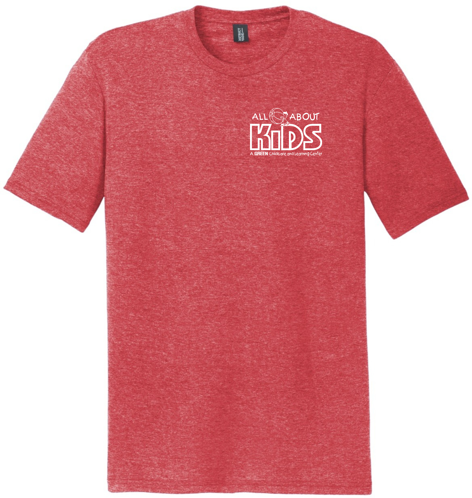 District ® Perfect Tri ® DTG Tee – DM130DTG (White Logo)