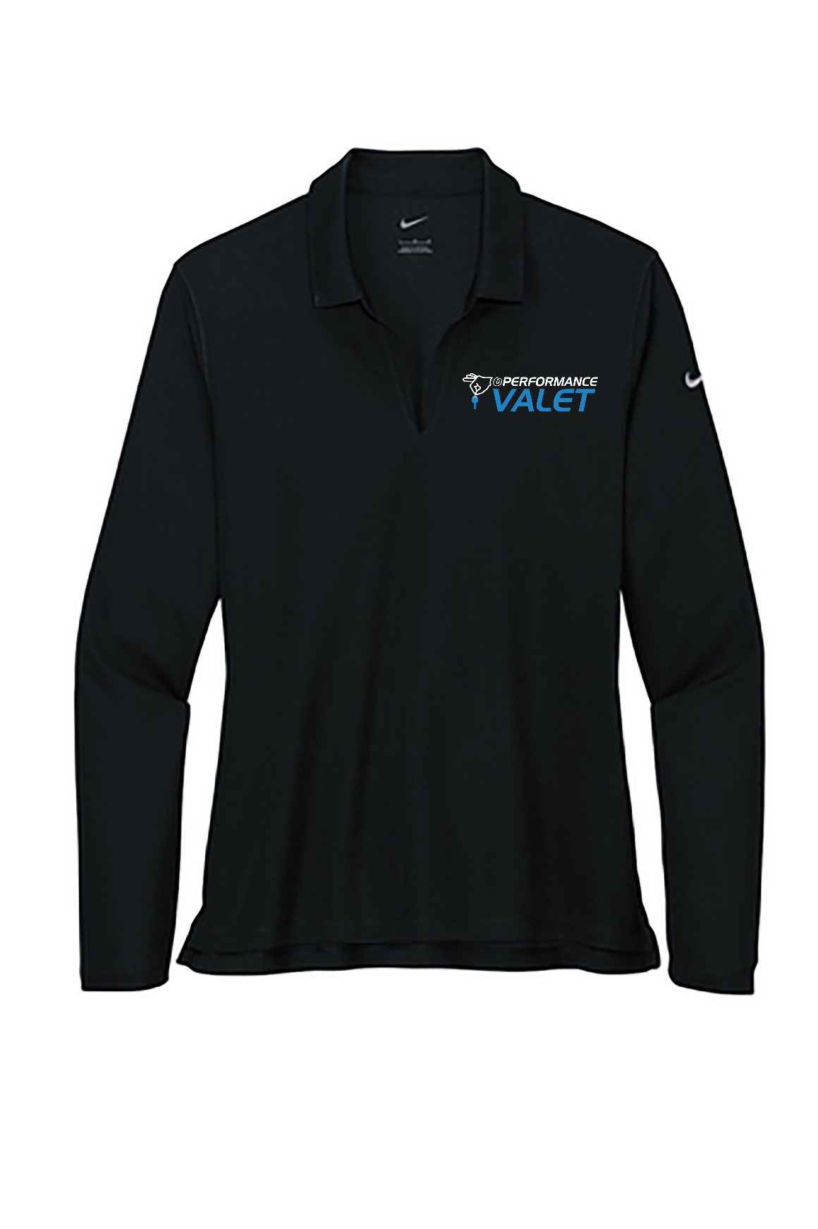 Performance Valet – NKDC2105 Nike Ladies Dri-FIT Micro Pique 2.0 Long Sleeve Polo