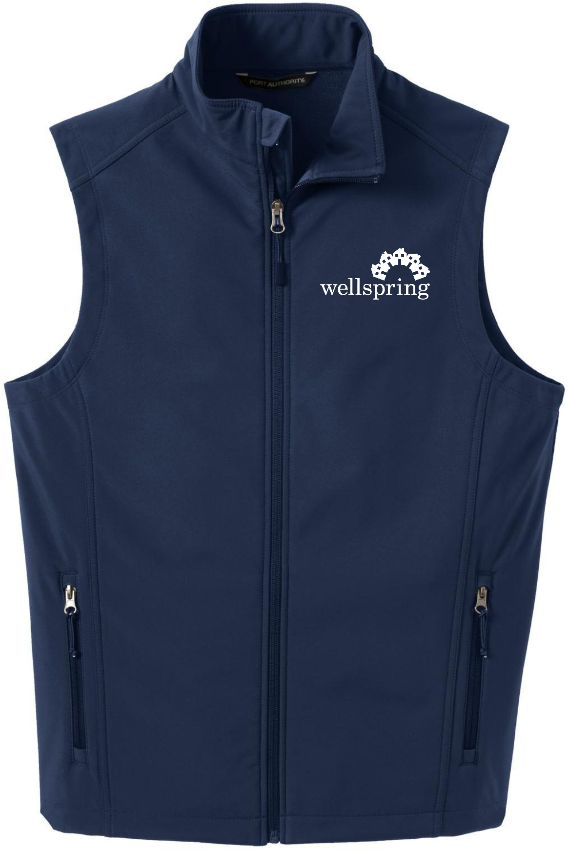 Port Authority® Core Soft Shell Vest - J325 (White Logo)