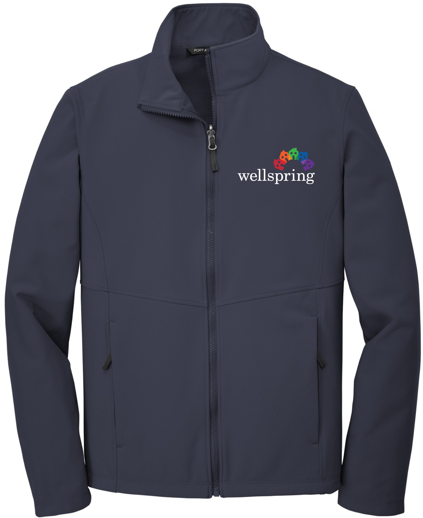 Port Authority ® Collective Soft Shell Jacket - J901 (White Rainbow Logo)