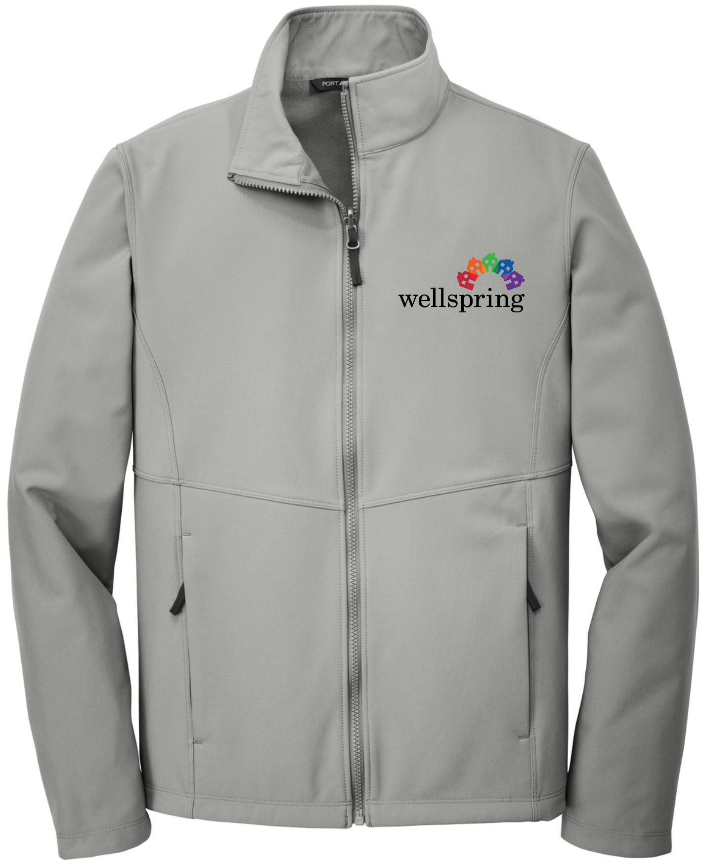 Port Authority ® Collective Soft Shell Jacket - J901 (Black Rainbow Logo)