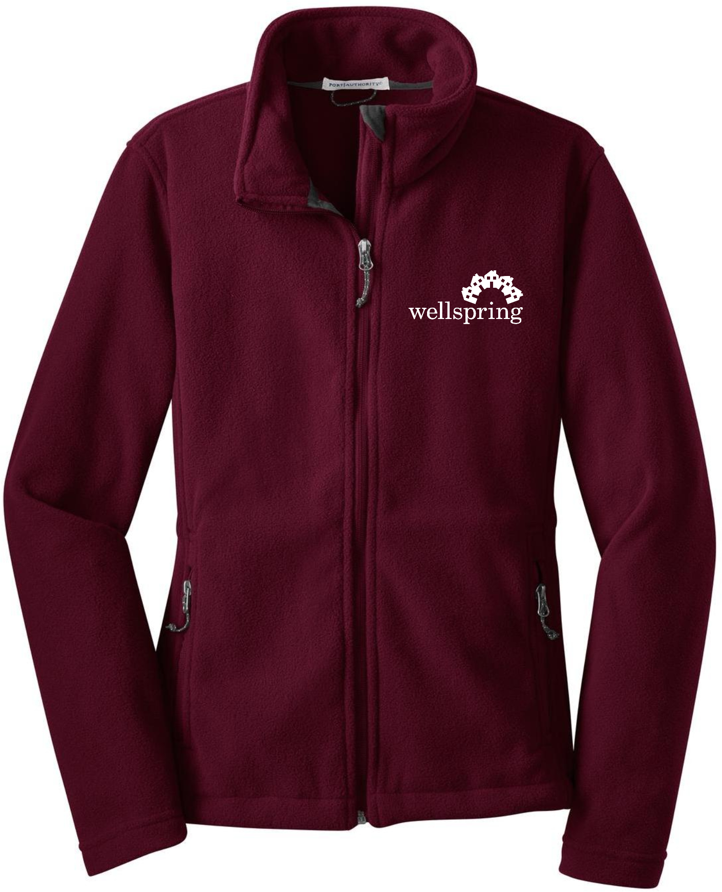 Port Authority® Ladies Value Fleece Jacket - L217 (White Logo)