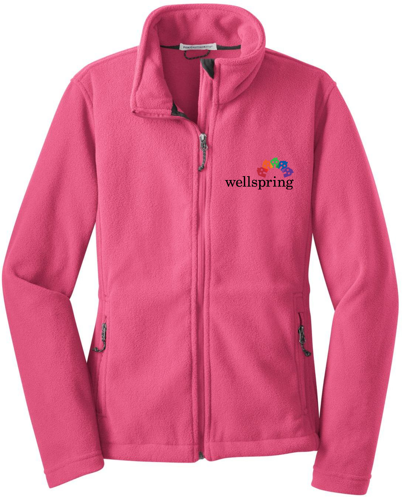 Port Authority® Ladies Value Fleece Jacket - L217 (Black Rainbow Logo)