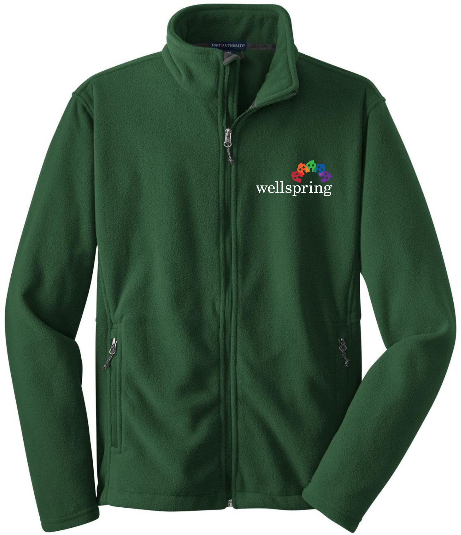 Port Authority® Value Fleece Jacket - F217 (White Rainbow Logo)