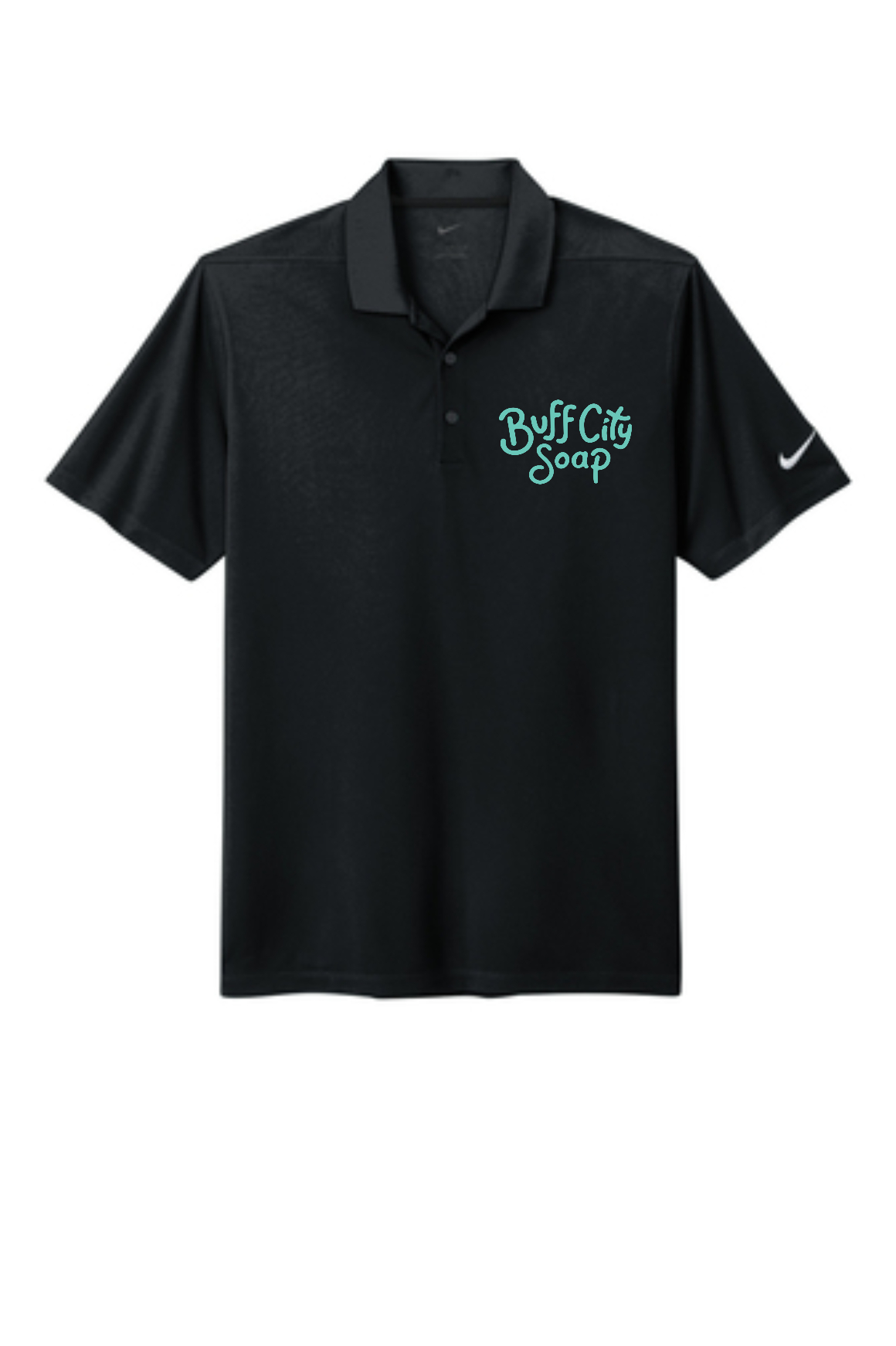 Nike Dri-FIT Micro Pique 2.0 Polo - NKDC1963 (Teal Logo)