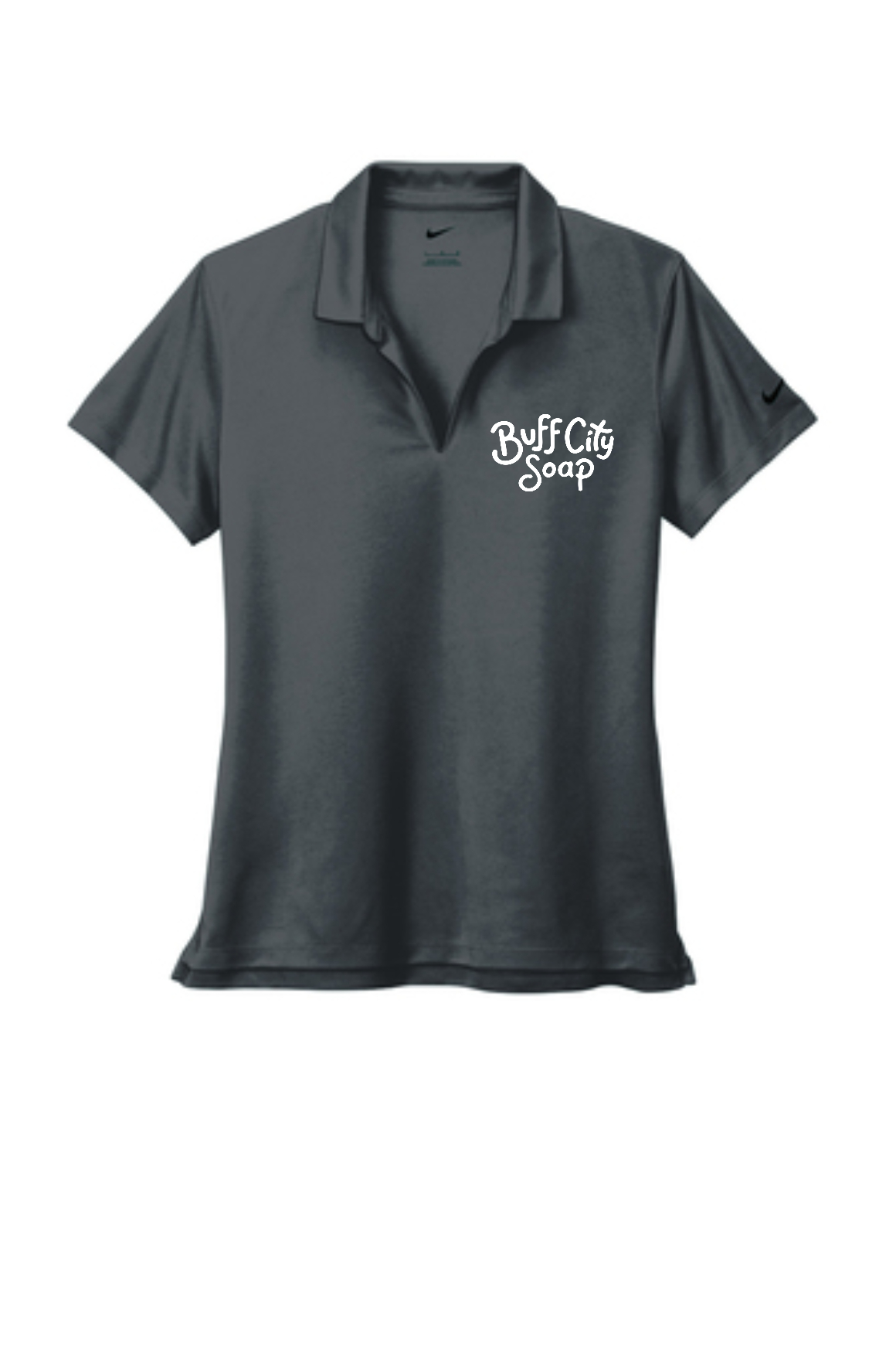 Nike Ladies Dri-FIT Micro Pique 2.0 Polo - NKDC1991 (White Logo)