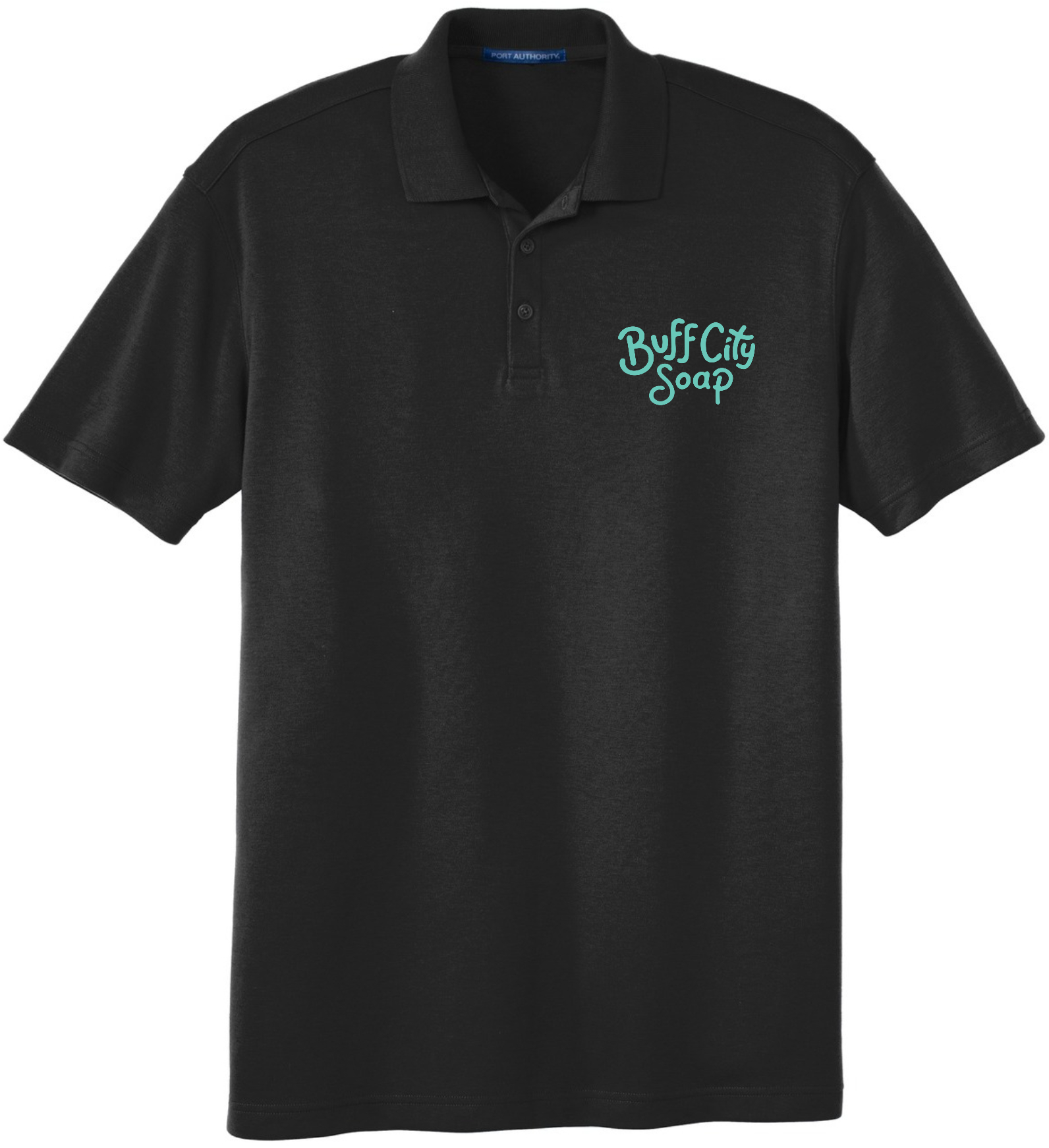Port Authority® Silk Touch™ Interlock Performance Polo - K5200 (Teal Logo)