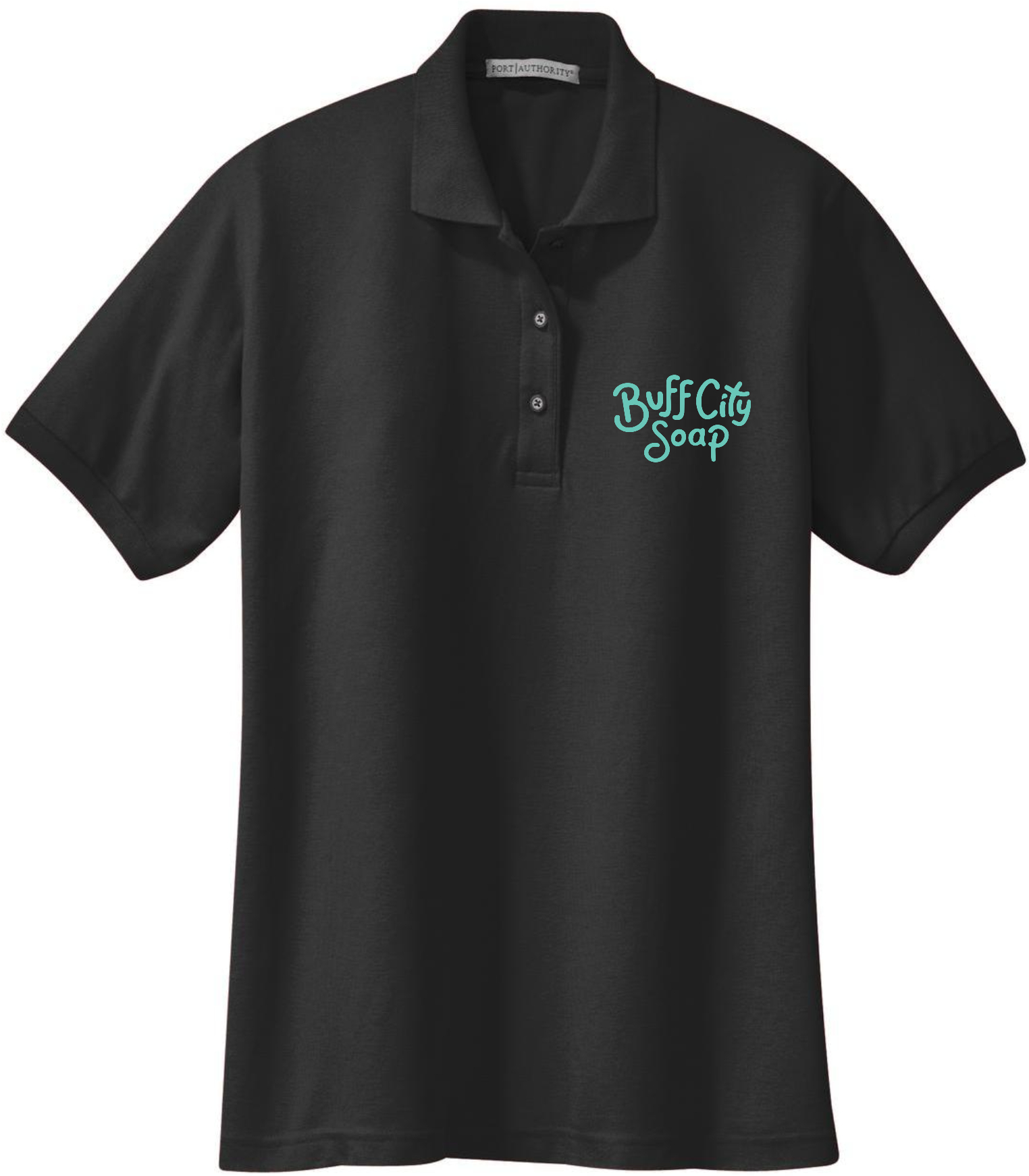 Port Authority® Ladies Silk Touch™ Polo - L500 (Teal Logo)