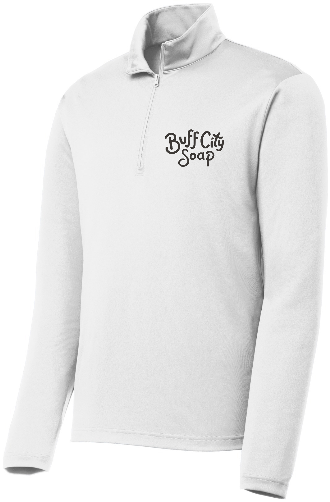 Sport-Tek® PosiCharge® Competitor™ 1/4-Zip Pullover - ST357 (Charcoal Logo)