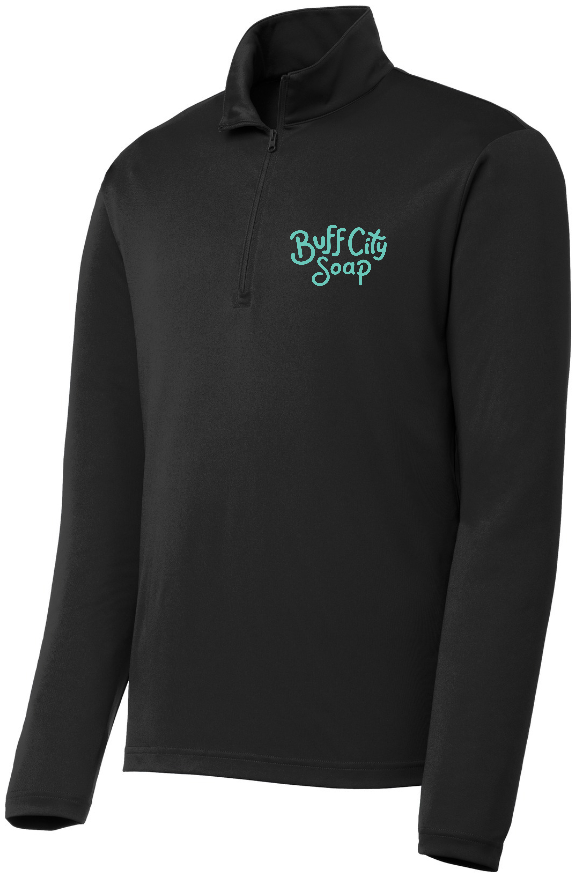 Sport-Tek® PosiCharge® Competitor™ 1/4-Zip Pullover - ST357 (Teal Logo)