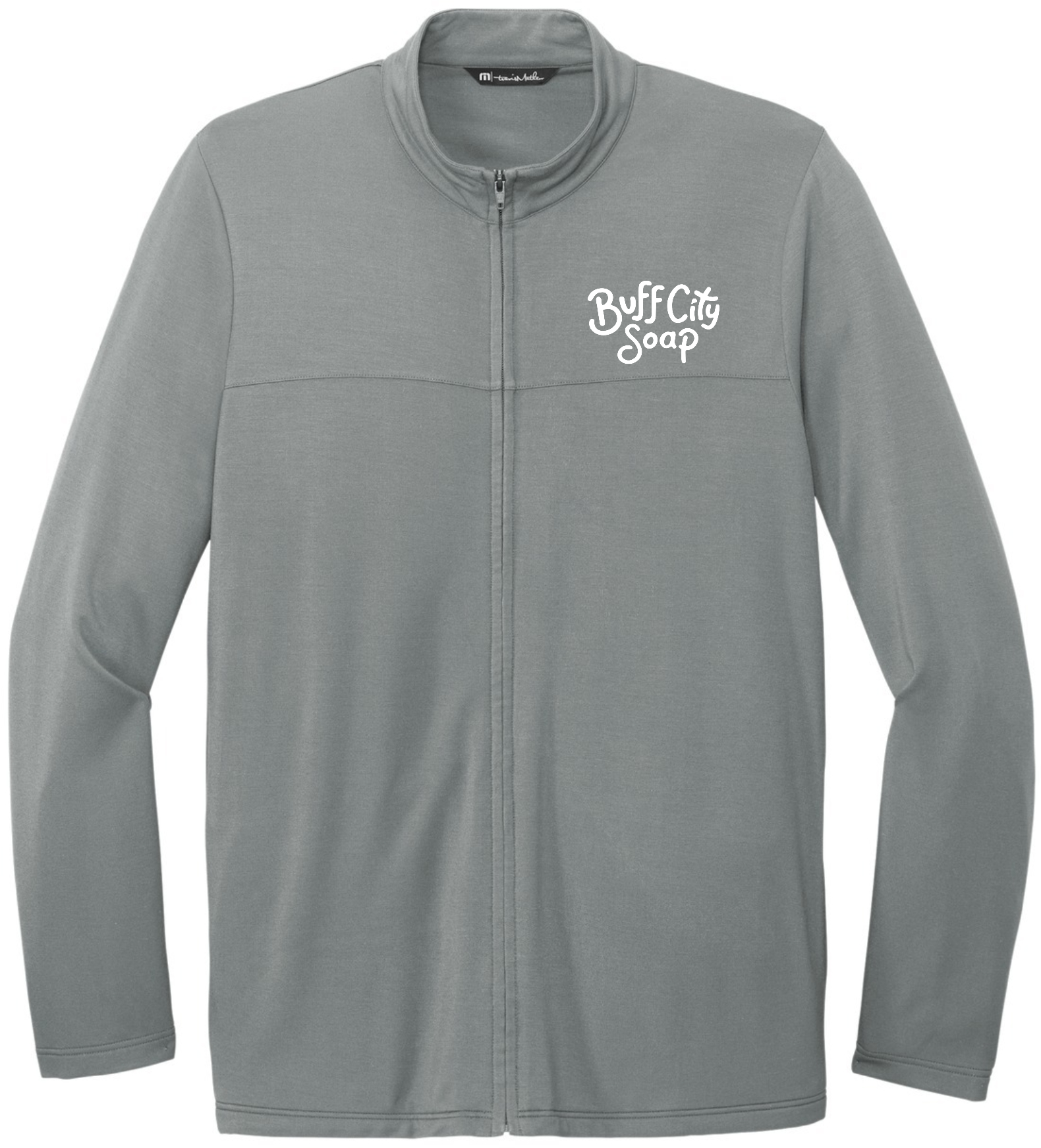 TravisMathew Newport Full-Zip Fleece - TM1MU420 (White Logo)
