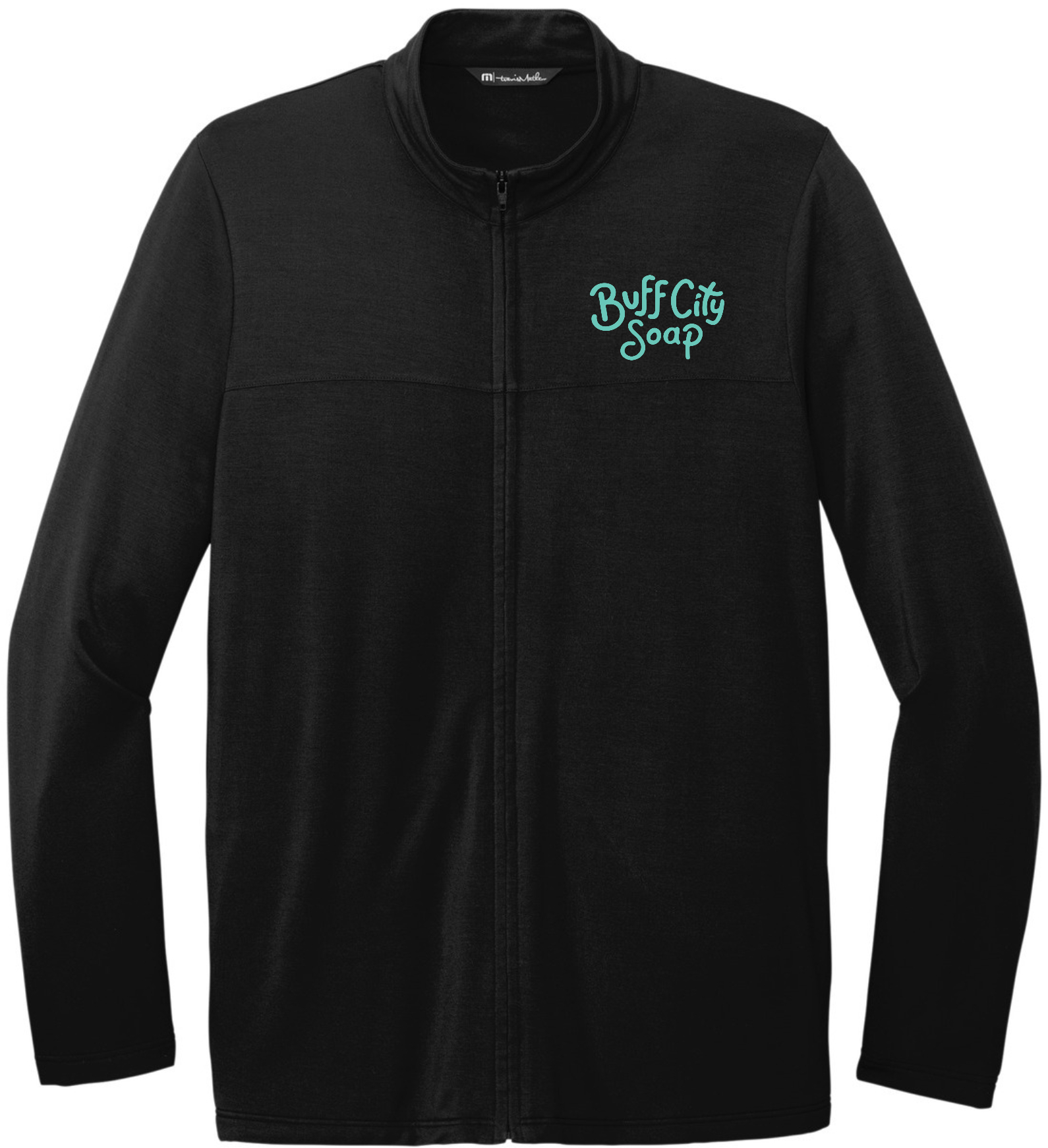 TravisMathew Newport Full-Zip Fleece - TM1MU420 (Teal Logo)