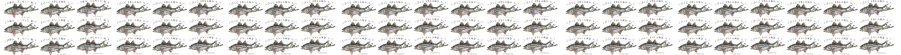 Striped Bass 72pc 22x360